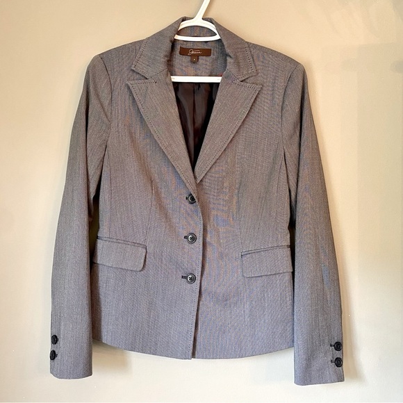 Jessica Simpson Jackets & Blazers - Jessica Gray Single-Breasted Blazer
